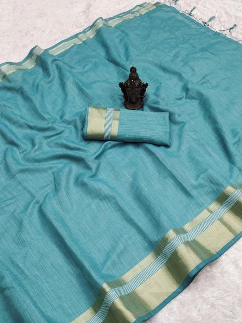 Vastrangan linen cotton online saree surat